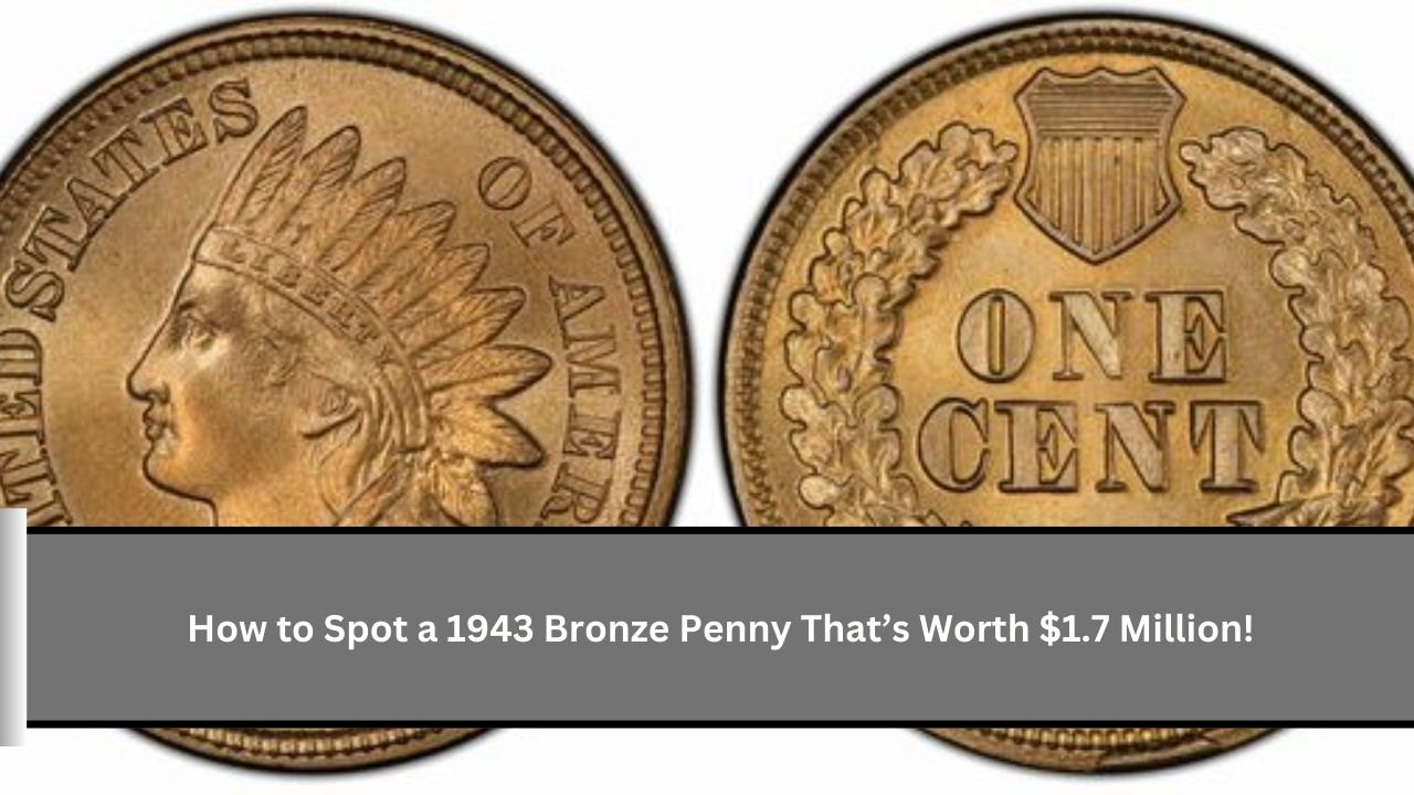 How to Spot a 1943 Bronze Penny That’s Worth $1.7 Million!