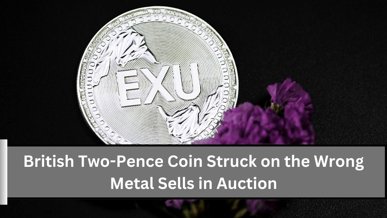 British Two-Pence Coin Struck on the Wrong Metal Sells in Auction