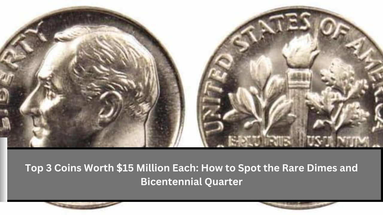 Top 3 Coins Worth $15 Million Each: How to Spot the Rare Dimes and Bicentennial Quarter