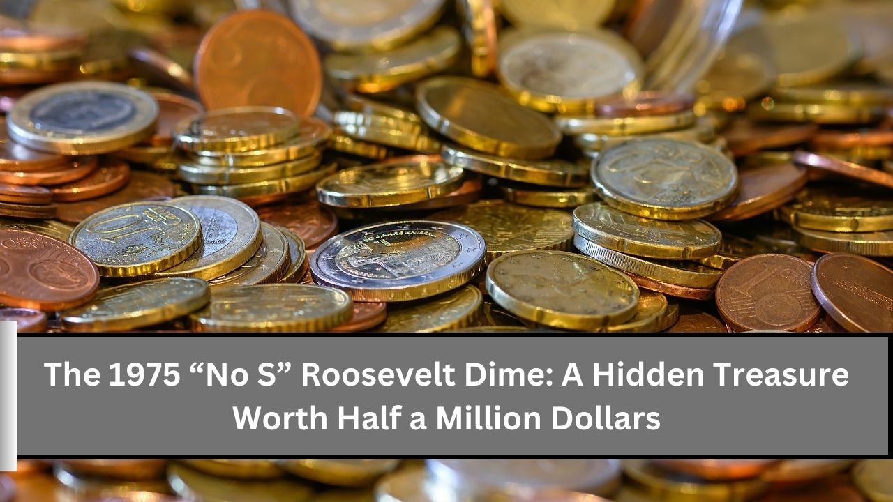 The 1975 “No S” Roosevelt Dime: A Hidden Treasure Worth Half a Million Dollars