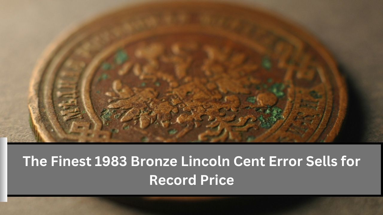 The Finest 1983 Bronze Lincoln Cent Error Sells for Record Price